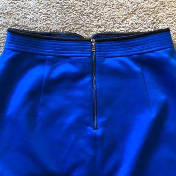 Tahari Royal Blue Midi Skirt - Picture 3 of 8